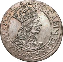 6 Groszy (Szostak) 1662  AT  "Bust in a circle frame"