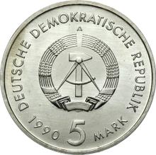 5 Mark 1990 A   "Postwesen"