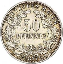 50 Pfennig 1877 F  