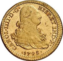2 Escudos 1798 Mo FM 