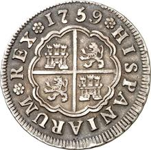 2 Reales 1759 M J 