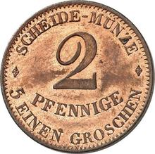2 Pfennig 1847  F 