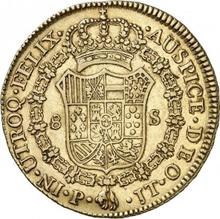 8 Escudos 1804 P JT 