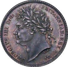 Sixpence 1820    (Pattern)