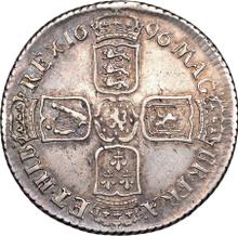 Shilling 1696 E   "First laureated bust"