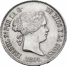 10 Reales 1864   