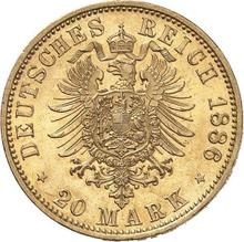 20 Mark 1886 A   "Prussia"