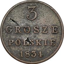 3 Grosze 1834  IP 