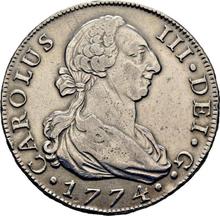 8 Reales 1774 M PJ 