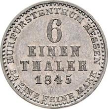 1/6 Thaler 1845   