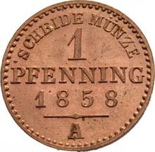1 Pfennig 1858 A  