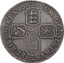 Halfcrown 1696    "Large Shields"