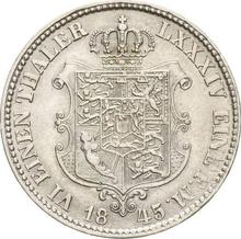 1/6 Thaler 1845  B 