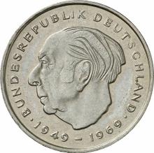 2 Mark 1974 G   "Theodor Heuss"