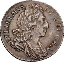 Sixpence 1699    "Third laureate bust"