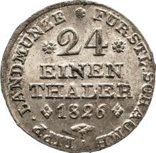 1/24 Thaler 1826   