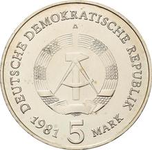 5 Mark 1981 A   "Brandenburg Gate"