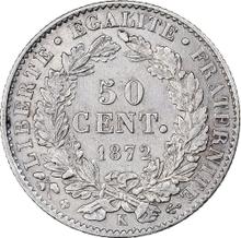 50 Centime 1872 K  