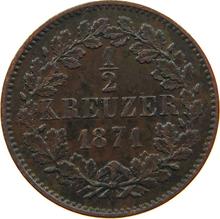 1/2 Kreuzer 1871   