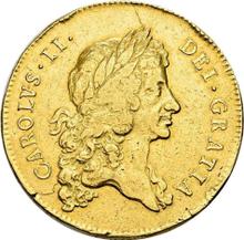 Five guineas 1678    "First laureated bust"