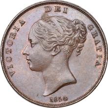1 Penny 1854   WW