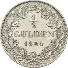 1/2 Gulden 1864   