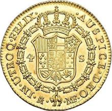4 escudo 1791 M MF 