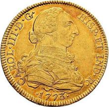 8 Escudos 1773 Mo FM 