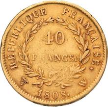 40 Francs 1808 W  