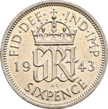 Sixpence 1943   