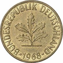 10 Pfennig 1968 F  