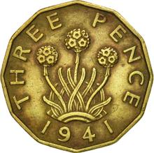 3 Pence 1941   HP