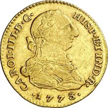 2 Escudos 1773 NR VJ 