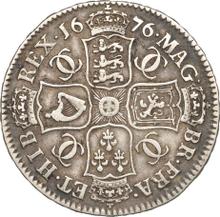 Halfcrown 1676    "Fourth laureate bust"