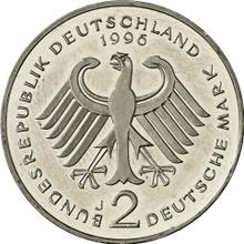 2 marki 1996 J   "Franz Josef Strauss"