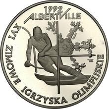 200000 Zlotych 1991 MW   "Skifahren"