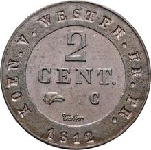 2 Centimes 1812 C  