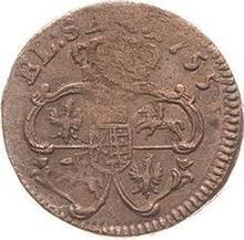 Schilling (Szelag) 1755    "Crown"