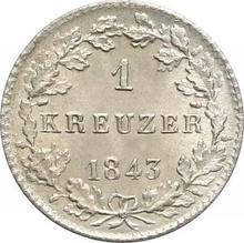 1 krajcar 1843   