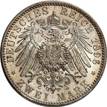 2 марки 1896 D   "Бавария"