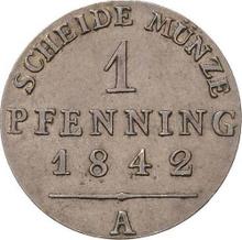 1 Pfennig 1842 A  