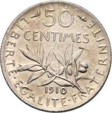 50 Centimes 1910    "Sower"
