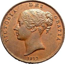 Penny 1853   WW