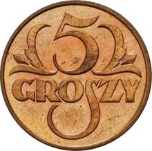 5 Groszy 1930   WJ