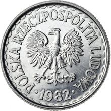 1 Zloty 1982 MW  