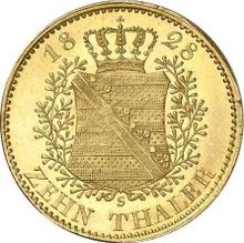 10 Thaler 1828  S 