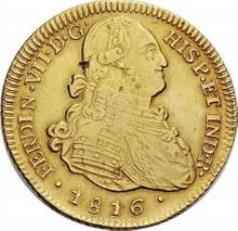4 Escudos 1816 So FJ 