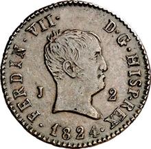 2 Maravedís 1824 J  