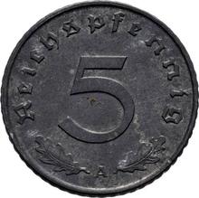 5 Reichspfennig 1943 A  