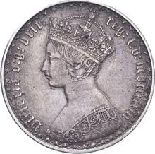 Florin 1863   WW "Gothic"